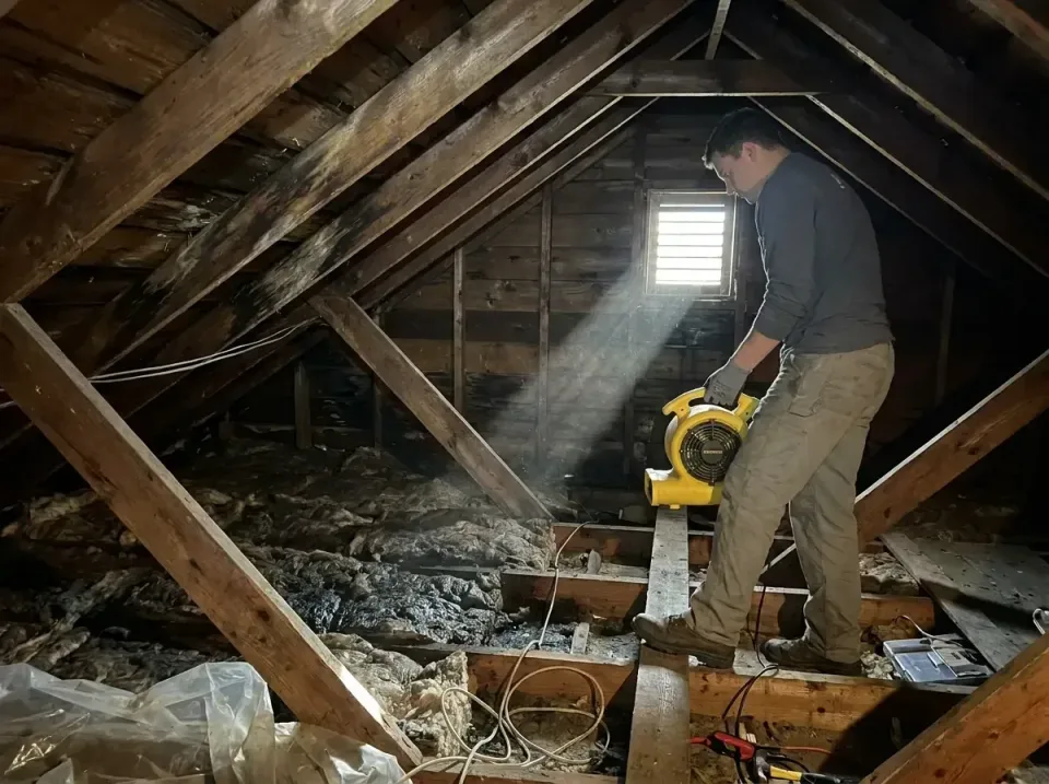 attic-water-damage-drying-proc-007 — frequently asked questions, Emergency Water Extraction & 24/7 Flood Response in Winnemu…